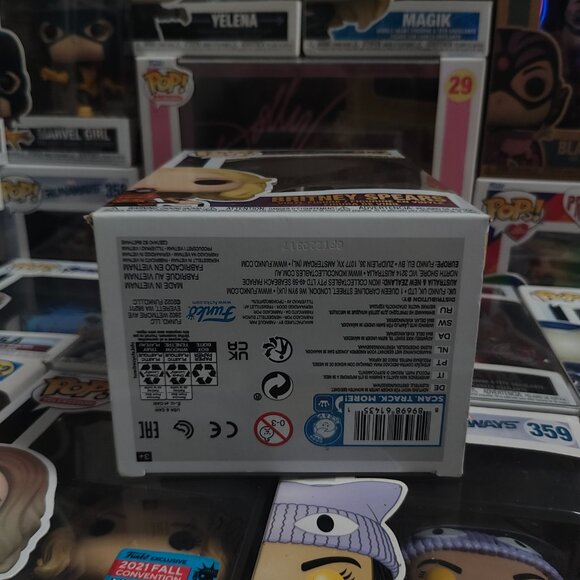Funko Pop Rocks Britney Spears Circus #262 - Mint Condition - Picture 6 of 6